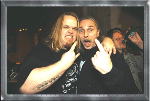 Bocky und Eric Frates